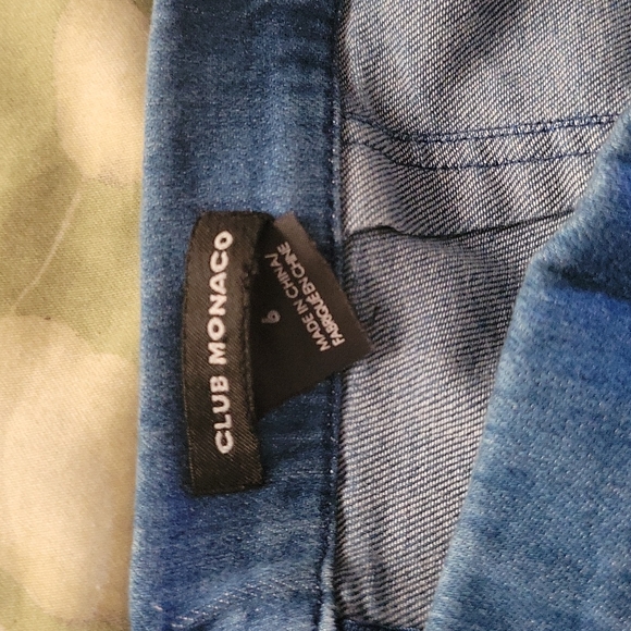 Club Monaco denim skirt - Picture 5 of 6